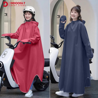 Áo mưa đi xe phong cách Nhật Bản DIDOOGLT - Áo Mưa Choàng có kính chắn mưa chống thấm tốt