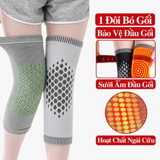  Bó Gối Thể Thao Giữ Ấm Gối Với Hoạt Chất Ngải Cứu Tránh Chấn Thương. Băng Gối Thể Thao Giữ Ấm Đầu Gối Hình Tổ Ong Andego 