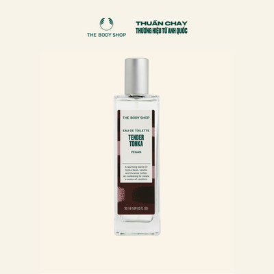 Nước Hoa Hương Ngọt Ấm Unisex Tender Tonka Eau de Toilette 50ml The Body Shop