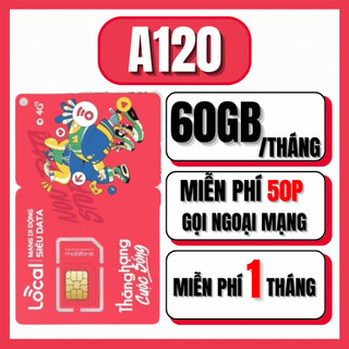 [ SALE SIM RẺ ] Sim 4G Mobifone Miễn Phí 1 Tháng Tặng Data Tốc Độ Cao Kèm Phút Gọi Sử Dụng Thả Ga A69 A79 A89
