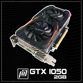  GIGABYTE NVIDIA Geforce GTX 1050 2Gb DDR5 đẹp keng BH1T 