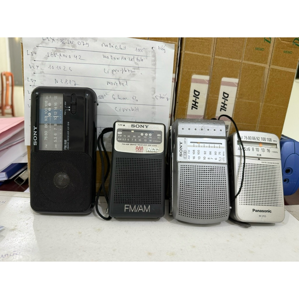 Radio nội địa nhật sony, panasonic