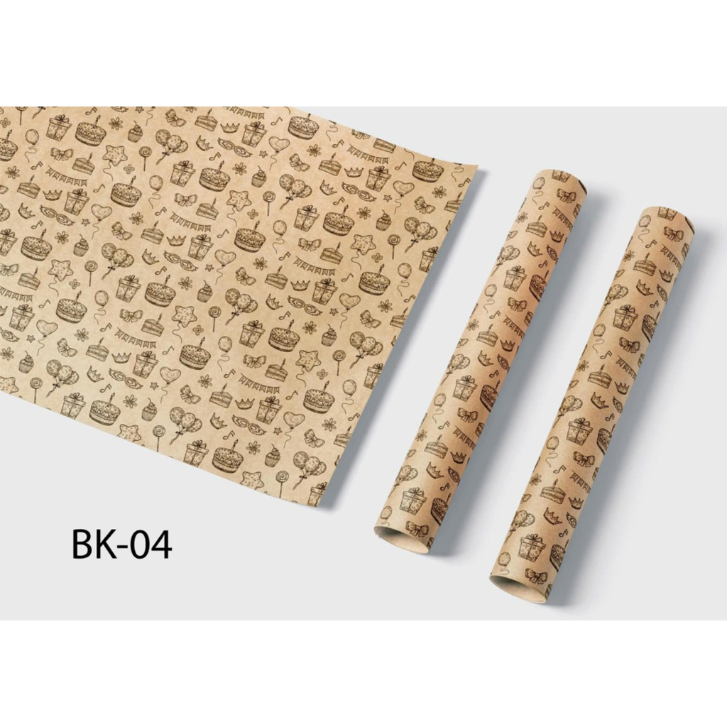 Combo 45 tờ giấy Kraft gói quà,gói hoa,bao tập khổ lớn giá rẻ