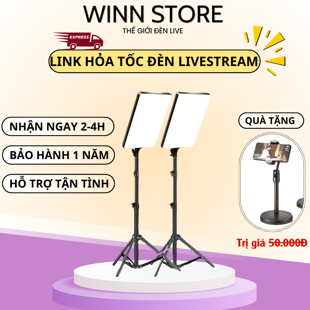 HỎA TỐC HN - Đèn Livestream Full Size 3 Chế Độ Sáng, Đèn LED Trợ Sáng Studio Chụp Ảnh, Makeup, Quay Video Chuyên Nghiệp