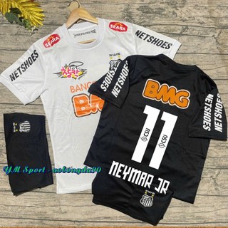  Áo Bóng Đá Retro SANTOS NEYMAR JR  Quần +  Áo    - Vải FAN Thái Chuẩn thi đấu 