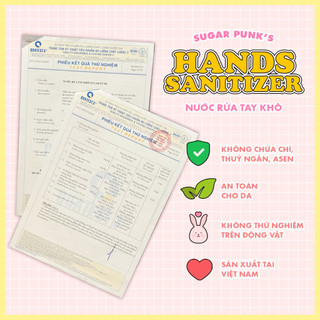 [SUGAR PUNK] NƯỚC RỬA TAY KHÔ // HEART-SHAPED HAND SANITIZER
