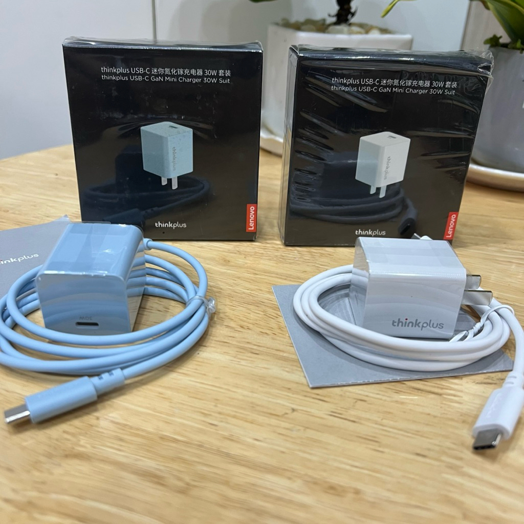 Sạc Nhanh Thinkplus USB-C GaN Mini Charger 30W – Nhỏ Gọn, Mạnh Mẽ, An Toàn