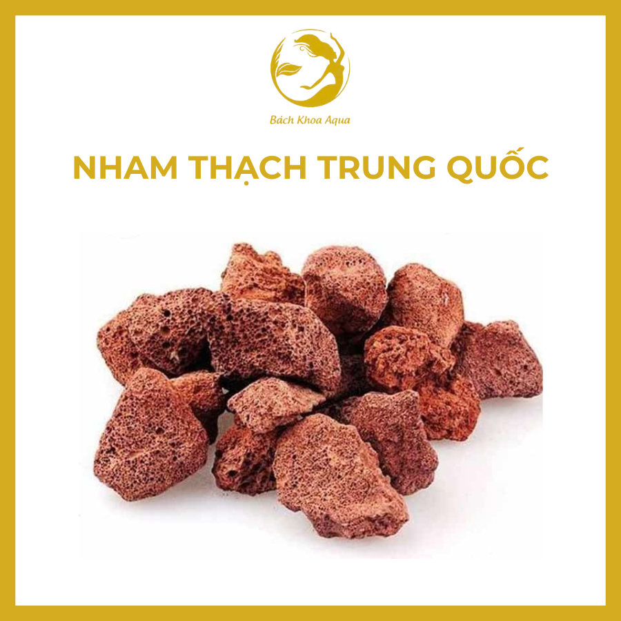 Nham thạch Trung Quốc lọc hiệu quả - Vật liệu lọc kích thước to cho bể cá lẻ 0,5kg/1kg