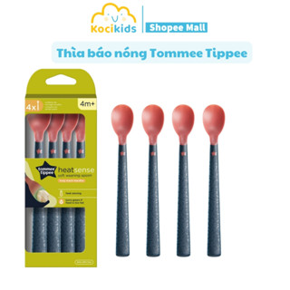  Thìa Ăn Dặm Có Báo Nhiệt Thìa báo nóng Tommee Tippee Heat Sense Cho Bé Từ 4 Tháng 