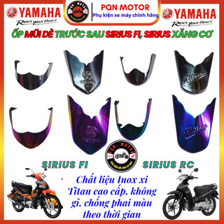 Ốp Mũi Dè Xi Titan Cho Sirius – Bảo Vệ Dè Trước Sau Xe Máy Trang Trí Phụ Kiện Cao Cấp