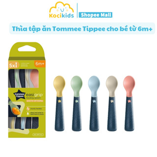  Thìa Tập Ăn Tommee Tippee Easigrip Cho Bé Từ 6 Tháng 
