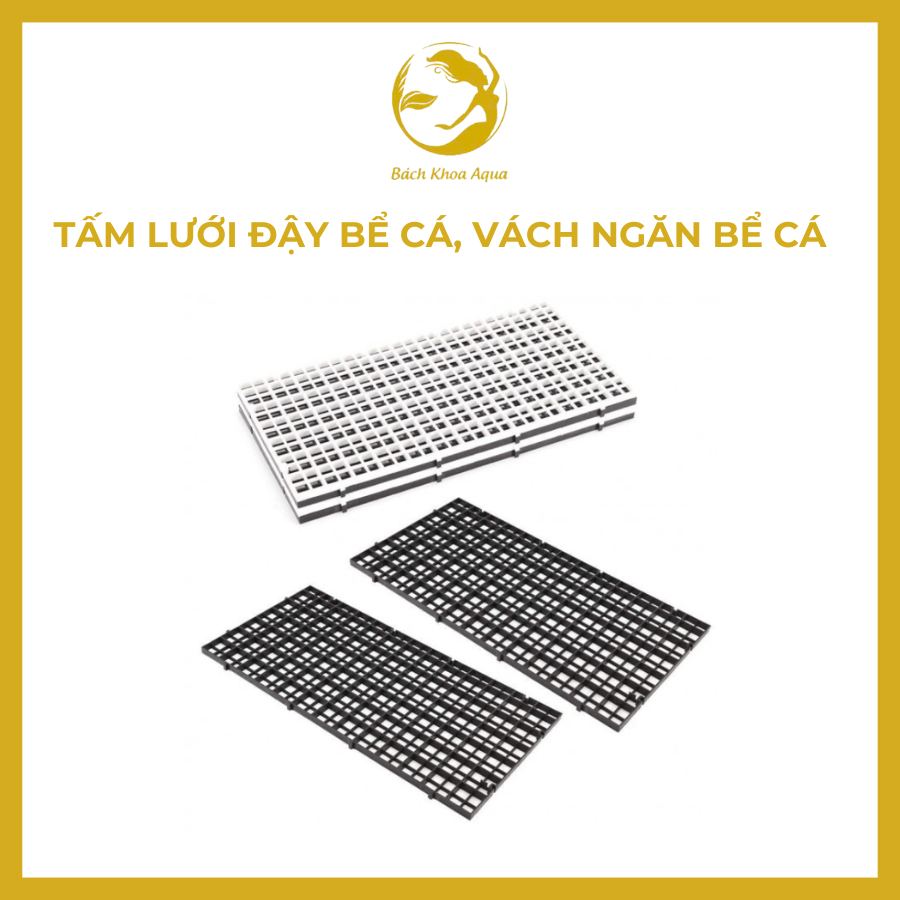 Tấm Lưới Đậy Bể Cá, Tấm Vách Ngăn Bể Cá 30cmx30cm, 30cmx15cm