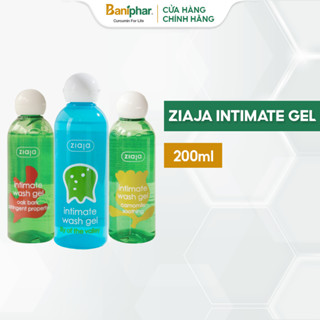   VHL x Dược Bắc Ninh  COMBO Dung dịch vệ sinh phụ nữ Intimate Ziaja 200ml và Sữa rửa mặt Ziaja Nuno 200ml tặng KCN 50ml 