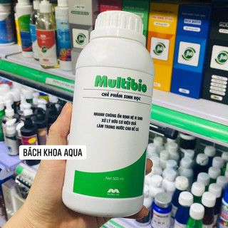 Chế Phẩm Sinh Học Multibio Lab làm trong nước hồ cá, bể thủy sinh