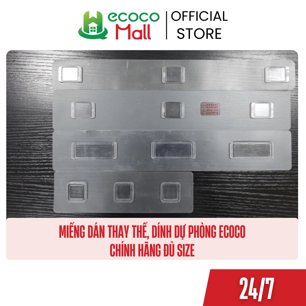 Miếng dán thay thế, Dính dự phòng Ecoco Chính Hãng Đủ Size QH's