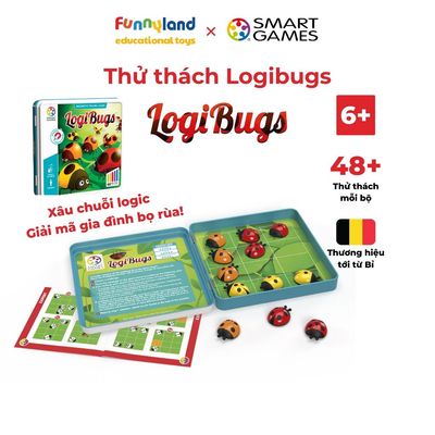 Đồ chơi trí tuệ Smartgames Thử thách Logibugs