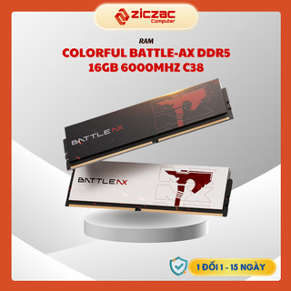  Ram Colorful Battle-AX 16GB 6000MHz DDR5 Pure White Black - Colorfire MEOW - BH 36th chính hãng 