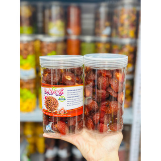 450gr Xí Muội Đào Nâu Bổ Đôi Sấy Chua