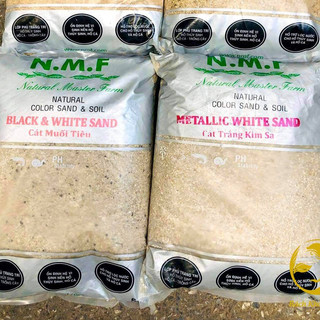 Cát muối tiêu N.M.F – Chiết lẻ 0.5kg/1kg, trang trí nền đẹp, không ảnh hưởng nước