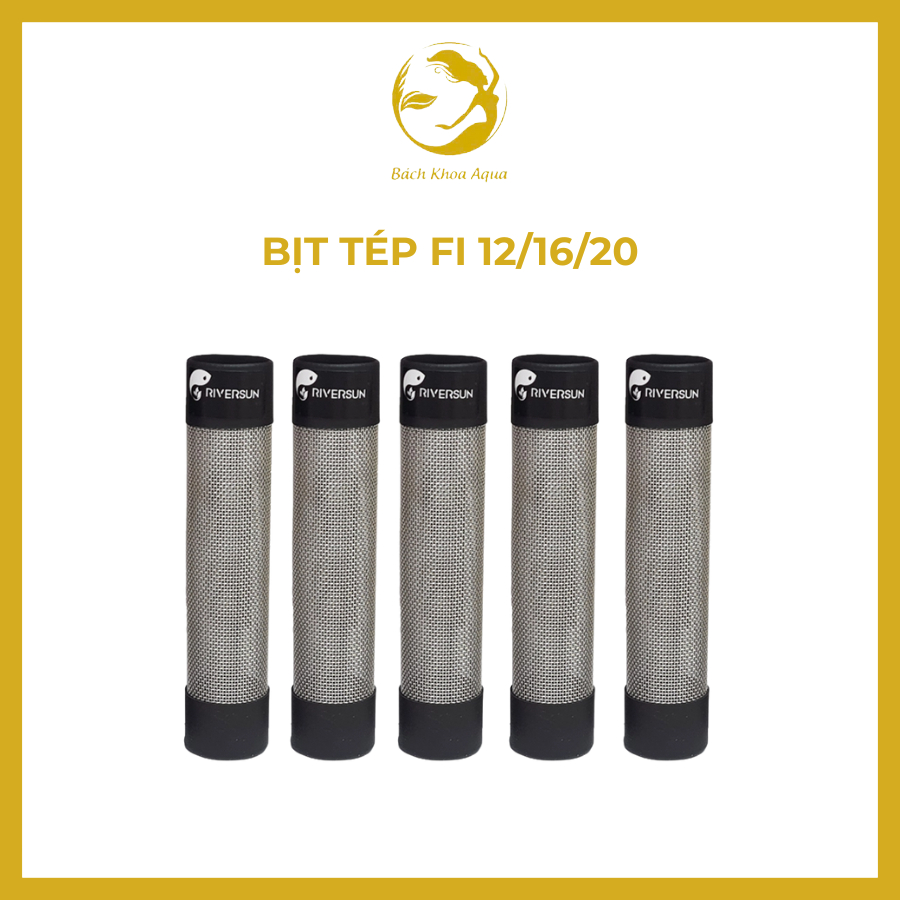 Bịt lọc chống hút tép – Size Fi12 / Fi16 / Fi20, dùng cho bể cá tép thủy sinh