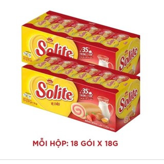 Bánh bông lan cuộn kem Solite