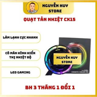  Sò Lạnh CX7 CX8 AI CX10 CX15 - Quạt Tản Nhiệt Điện Thoại - LED Gaming - NGUYỄN HUY STORE 