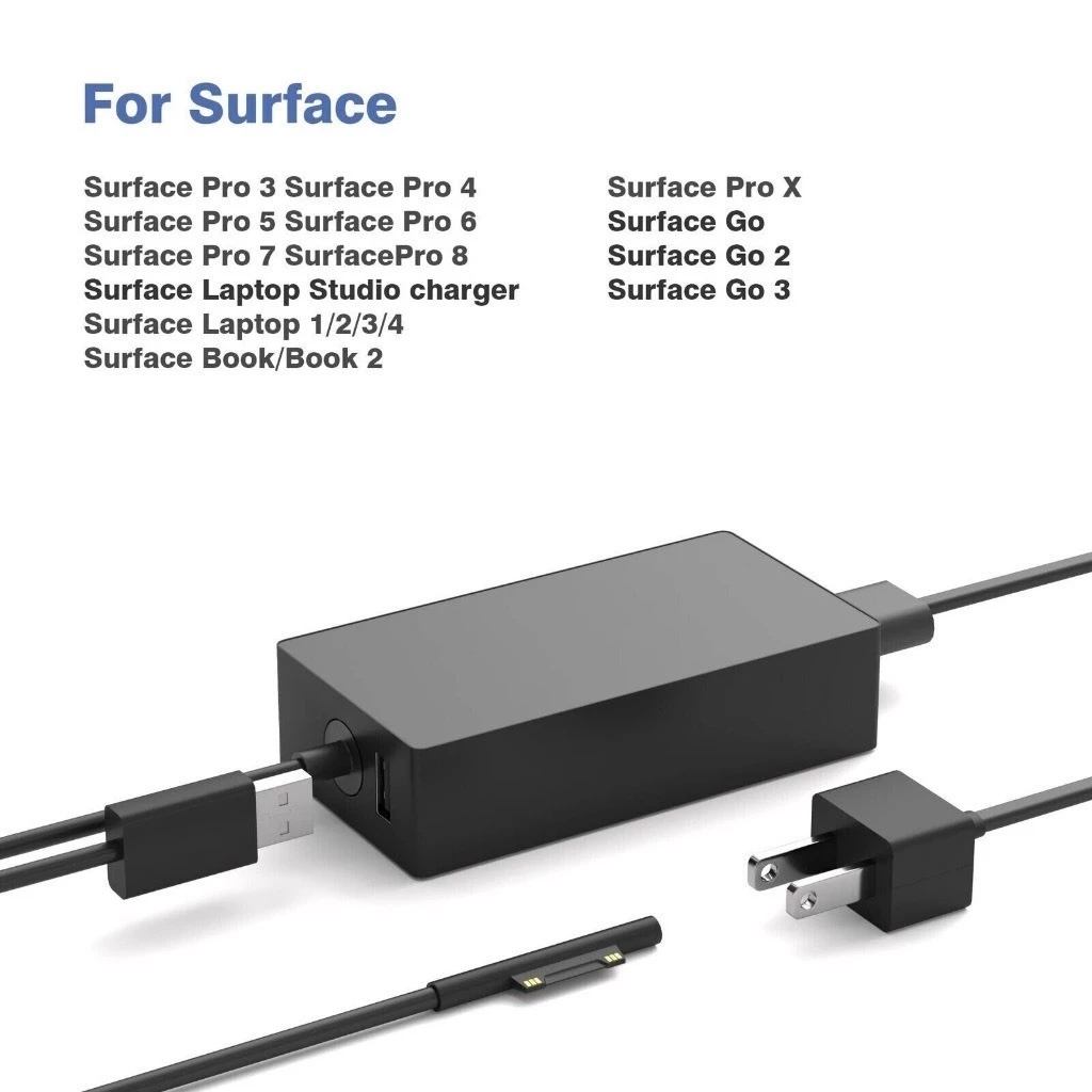 Cáp Sạc Surface Pro Surface connect /Sạc Nhanh USB C - Surface connect