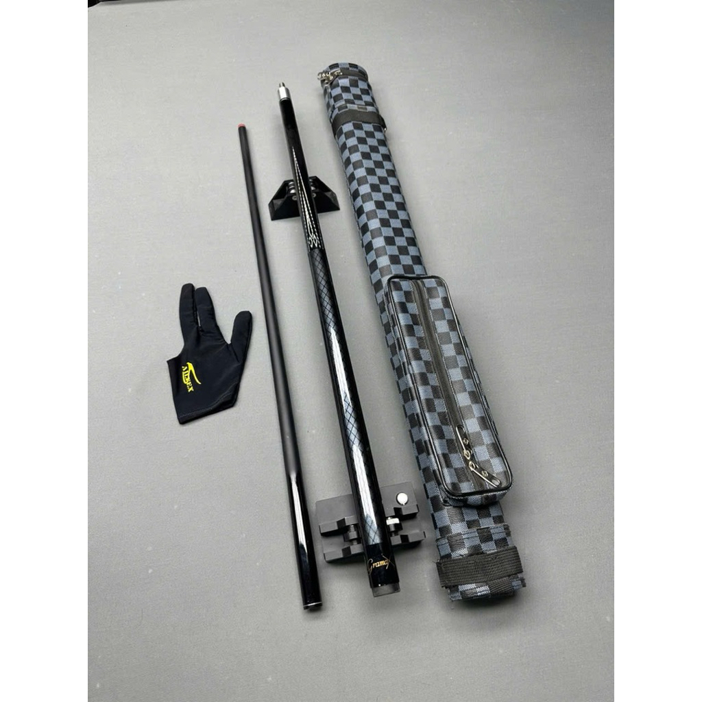 Gậy Bida cacbon, gậy bi a cacbon, gậy bida phủ carrbon lỗ GramaX, gậy GK3
