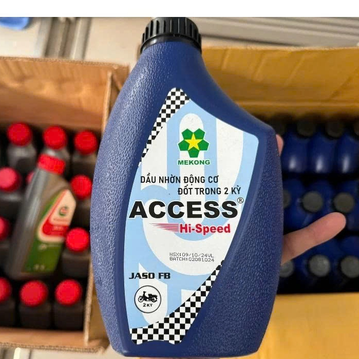 Nhớt 2 thì Castrol, Access xanh