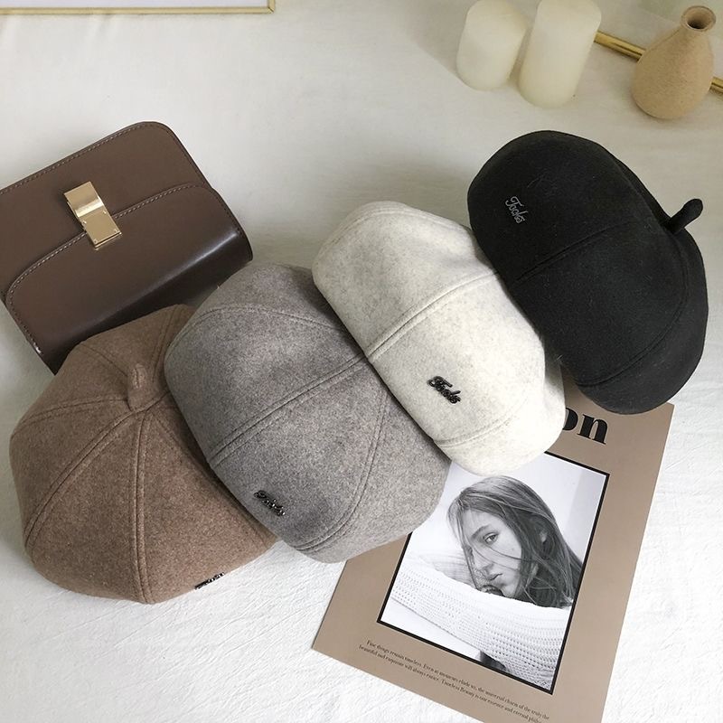 Mũ Nồi Beret Nữ Jooks Chất Dạ Cho Mùa Thu Đông Phong Cách Vintage Retro Cổ Điển KAHATS N3 | BigBuy360 - bigbuy360.vn