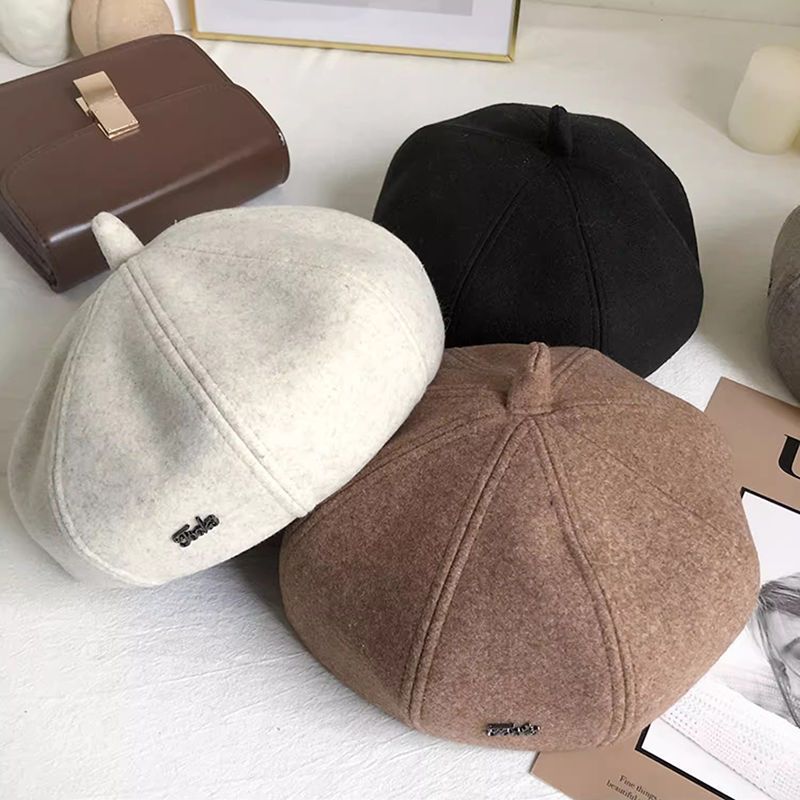 Mũ Nồi Beret Nữ Jooks Chất Dạ Cho Mùa Thu Đông Phong Cách Vintage Retro Cổ Điển KAHATS N3 | BigBuy360 - bigbuy360.vn