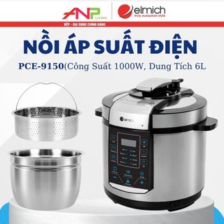 Nồi áp suất điện đa năng elmich pce-9150 dung tích 6l