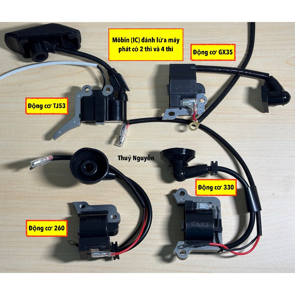 IC mobin (đánh lửa) sườn máy phát cỏ /cắt cỏ động cơ 4 thì /2 thì