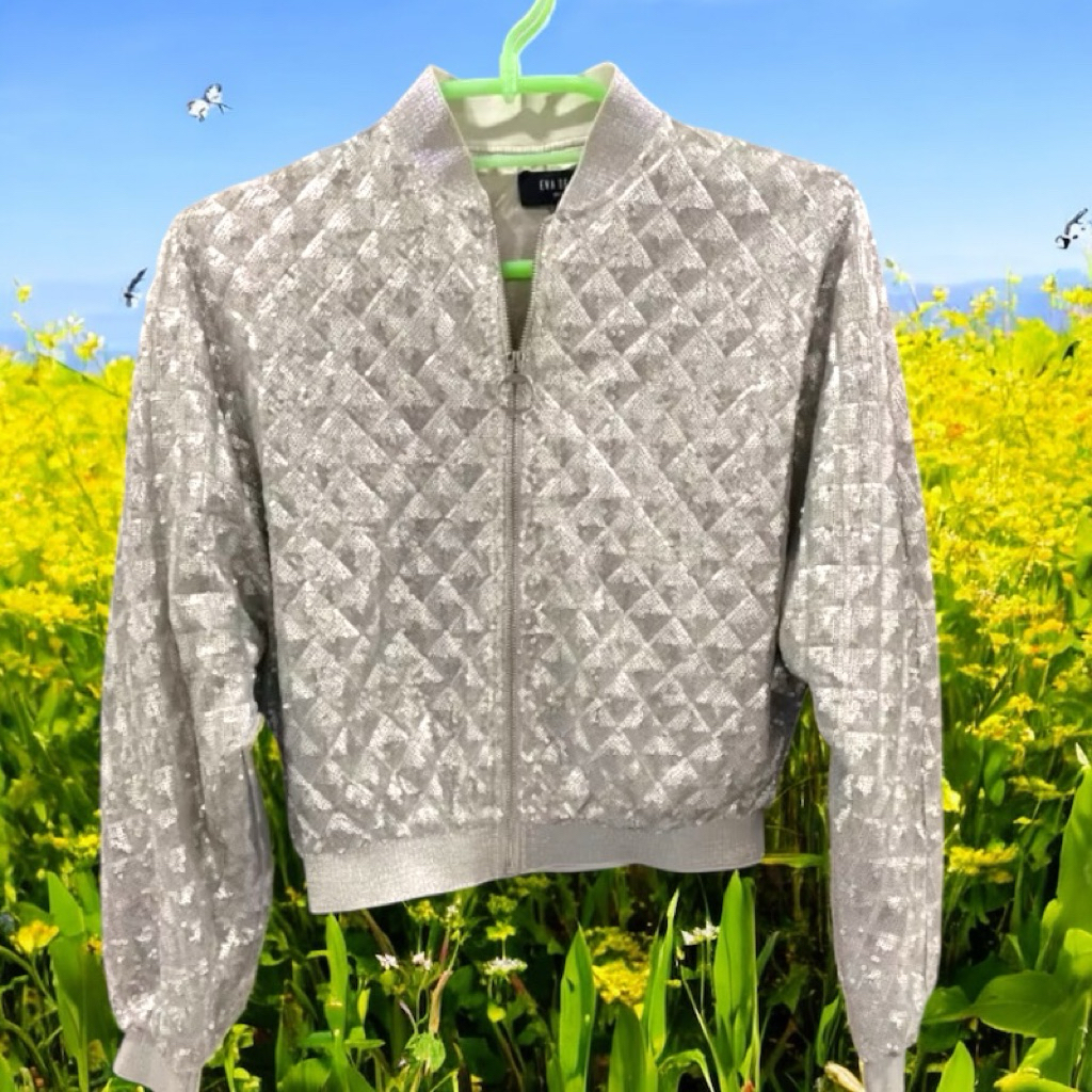 Áo khoác kiểu bling của eve de eva sz m