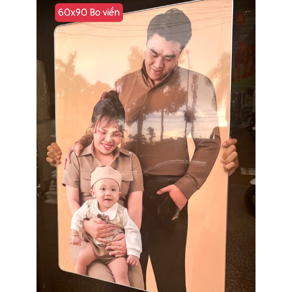 KHUNG ẢNH 60X90  (IIn Ảnh Treo Tường Ảnh Cưới Ảnh Gia Đình, Tốt Nghiệp - Chất Lượng 4K - HD)
