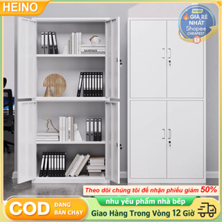 HENIO tủ sắt đựng hồ sơ  tủ đựng tài liệu văn phòng chắc chắn, tiện dụng cho hồ sơ kế toán