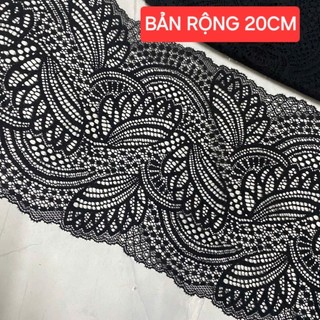 Ren thun có co giãn , size 12cm đến 23 cm.(mét lẻ)