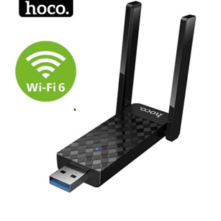 USB Thu WiFi chính hãng Hoco Bộ chuyển đổi chuẩn Wifi 6 Card Dongle tốc độ cao dùng cho PC Laptop...