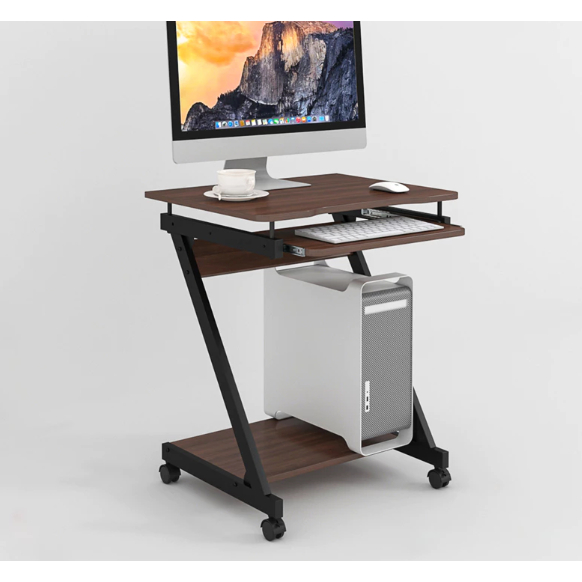 Bàn làm việc có bánh xe di động thông minh khung sắt hộp chắc chắn thương hiệu COZYHN - GM220