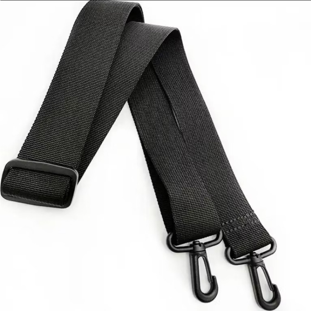 Quai đeo chéo thay thế dù mịn cao cấp màu đen bền đẹp chắc chắn