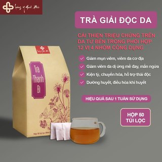  Trà giải độc da Thanh Bì - Trị Mụn Vi.êm Da Cơ Địa Nổi Mụn Nhọt Thanh Nhiệt Mát Gan Hỗ Trợ Cải Thiện Da 
