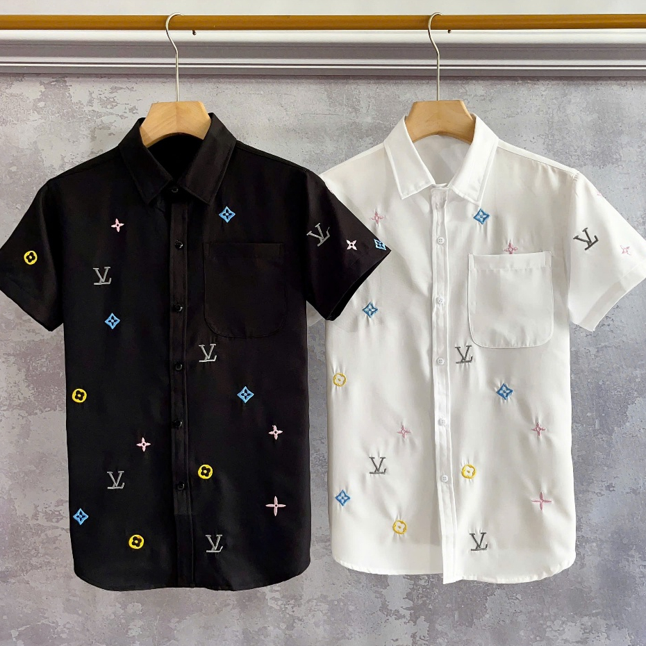 Áo sơ mi nam boy phố áo sơ mi vải không nhăn hottrend