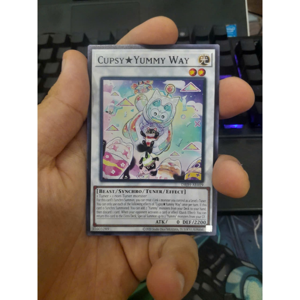 [ 20250815 ] Thẻ bài Yugioh DBJH-AE019 Cupsy Yummy Way