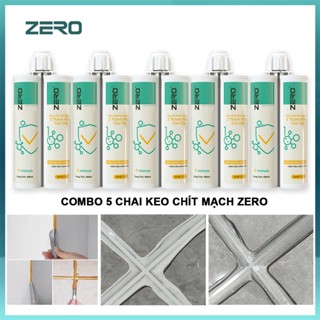  Combo 5 chai keo chà ron Zero cao cấp - Keo chít mạch Zero epoxy 2 thành phần 