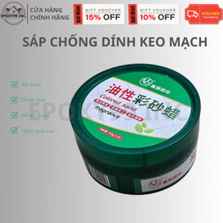 Sáp chống dính thi công keo chít mạch, keo chà ron - dùng để chống dính keo lên bề mặt gạch men