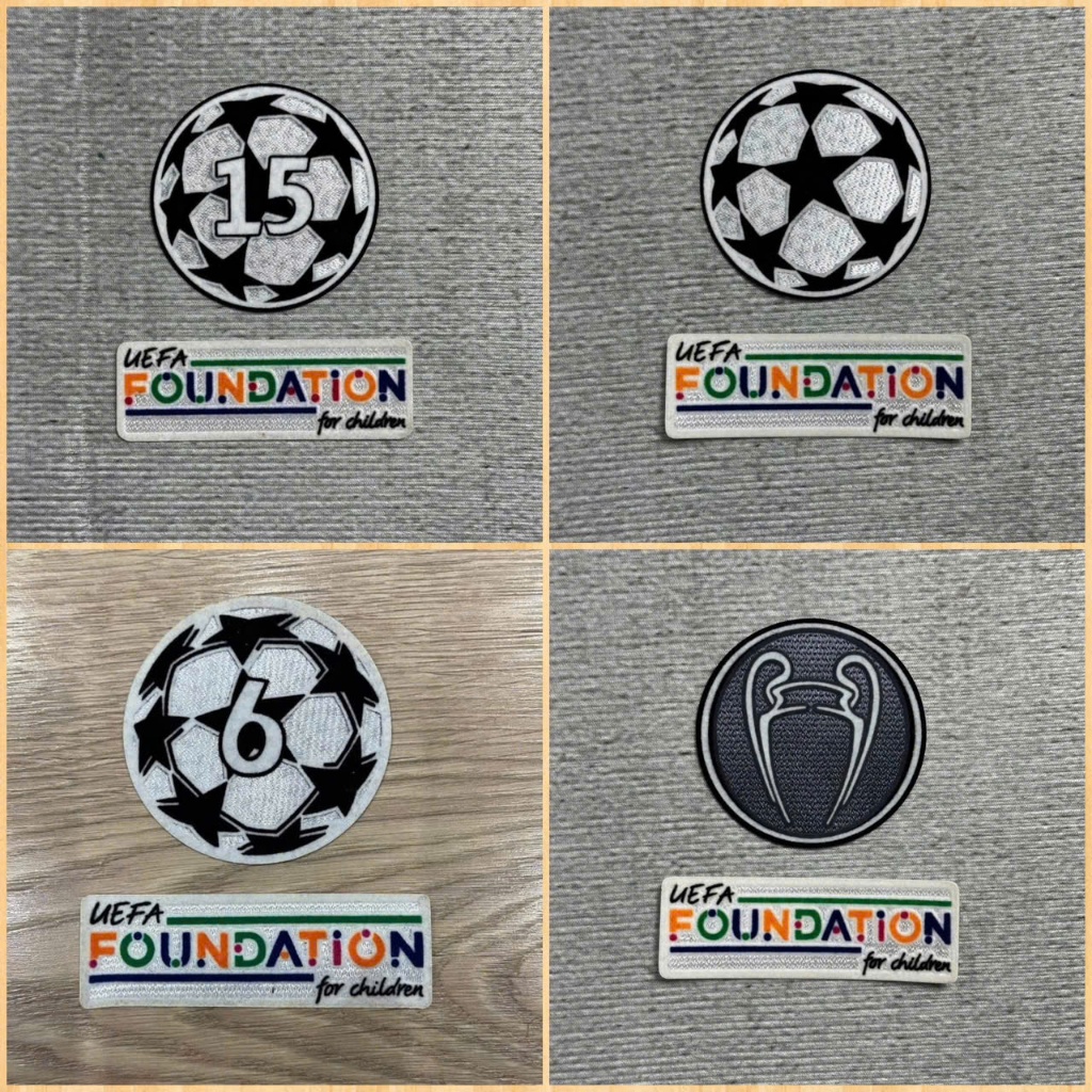 Logo Tay, Patch Nhung Áo Bóng Đá Tự In - Bản Đẹp - Bền - Cao Cấp