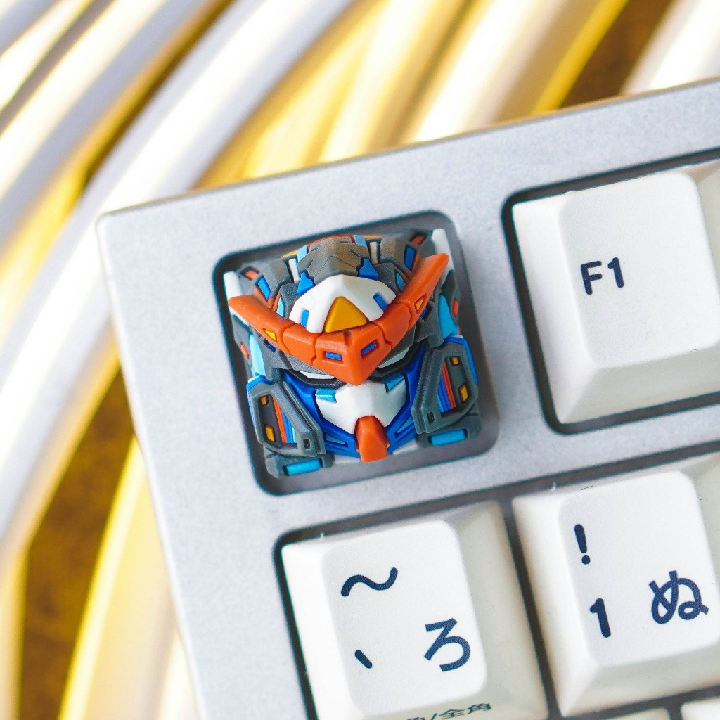 (Màu mở rộng) Keycap Gundam Exia | Artisan Keycap | Keycap bàn phím cơ handmade