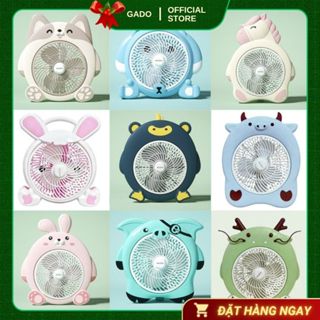 Quạt Điện GADO OFFICIAL STORE Để Bàn Hình Thú Dễ Thương, Hình Thú Cắm Điện Trực Tiếp Hợp Cho Trẻ Nhỏ Dân Văn Phòng