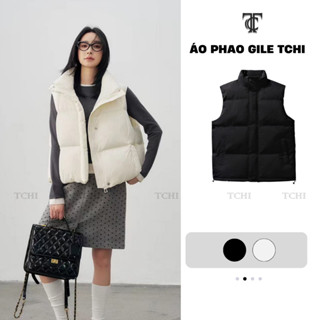 Áo Phao Gile Tchi, Áo Phao Khoác Gile Cao Cấp Dành Cho Nữ Kiểu Dáng Thanh Lịch, Dày Dặn G01