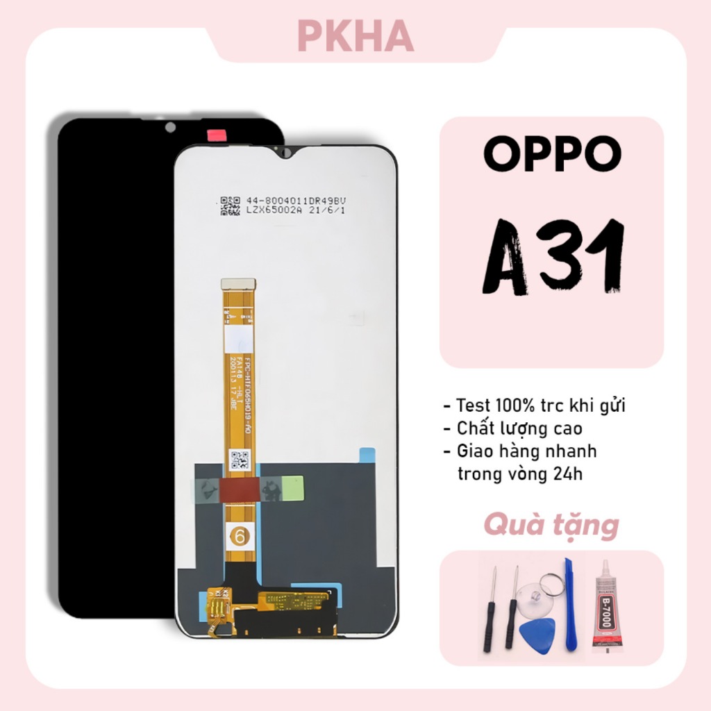Oppo A31 - Màn Hình Chính Hãng – Tặng Keo Dán + Tua Vít Sửa Chữa